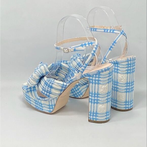 Loeffler Randall Natalia Knotted Platform Sandals size 8.5 - Picture 10 of 13